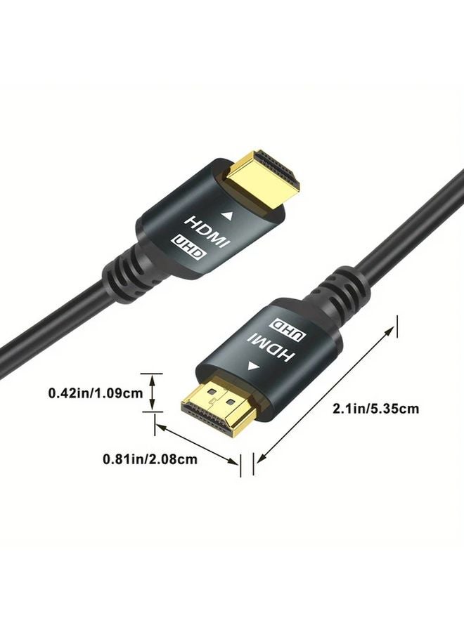 Gold Plated HDTV Cable 50ft Grey High Speed 4K 60Hz HDR Ethernet ARC - Image 2